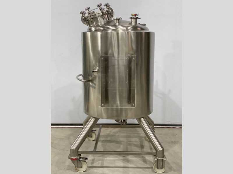 TANQUE ACO INOX ARMAZENAMENTO 500LTS - MARTINELLI INOX